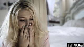 Stepfather dude young college girl teen hearts after being out all night