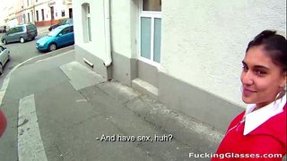 Чертовы нуқтаҳои - дилгиркунанда Амала милашка трахается барои пули нақд