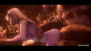 עוג fucks ילדה קשה