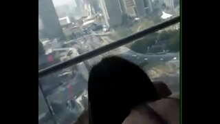 Milionár trhanie flaquita gritona v jeho penthouse