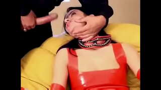 صنم الجنس في شبكة صيد السمك و مطاط - 5 min