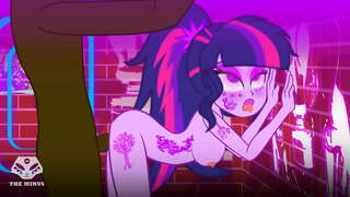 Equestria Girls CyberPunk Full HD Animaatio