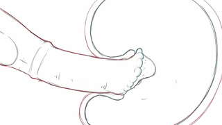 FUTA డ్రాగన్ FUCKS ఒక ఏనుగు