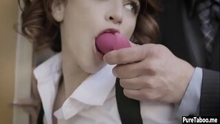 משוגע האָרני אַנאַל צופֿרידן אַ דראָבנע מיידל