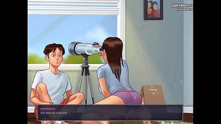 Forró főiskola tini lány kap egy kis cum a vaginájában a cam legforróbb kiemeli L Nyári Saga [v0.18.2] l rész #17