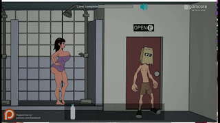 کون به Fuckerman دیک بزرگ در بیدمشک آبدار از کون