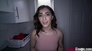 Jeze Μπεθ Παίρνει Βαθιά Γαμημένη στο Σφιχτό Μουνί