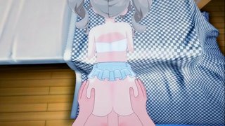 Barbara y clerig yn cael fucked gan eich POV. Genshin Effaith - fideo gêm anime porn.