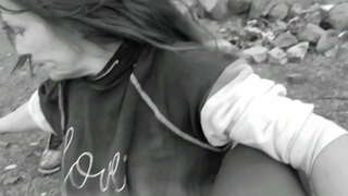 SCHWAARZE SCHWANZ CUM SLUT: ASHTON LÉIFT VERSCHLINGT BBC CUM ZWEEMOL an ËFFENTLECHE