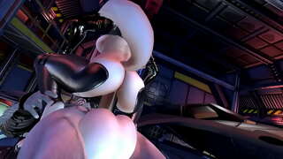 ���్రాగన్ మరియు వోల్ఫ్ స్పేస్ లో